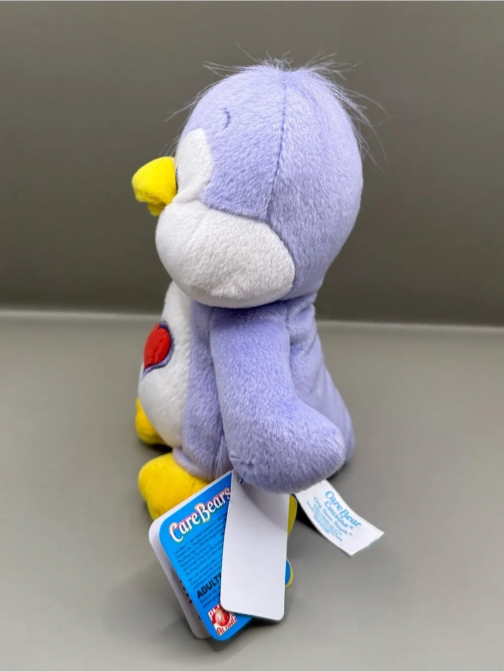 NWT VTG Care Bear Cousins Cozy Heart Penguin Plush Stuffed Animal 2004